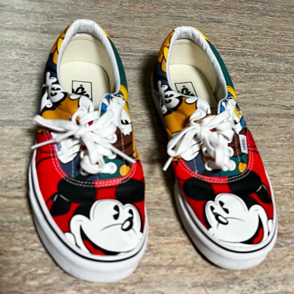 Disney’s Mickey Mouse Vans off the wall sneakers - Picture 1 of 16